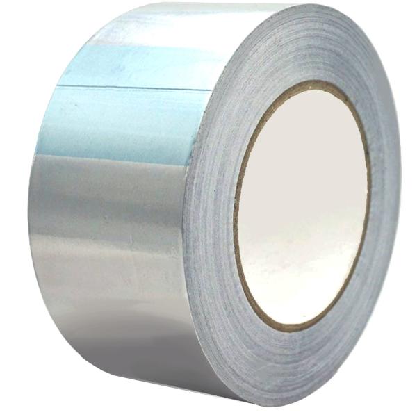 Aluminiumklebeband High Quality 90µm Isolierung 50m lang mit weißem Liner bis 120°C